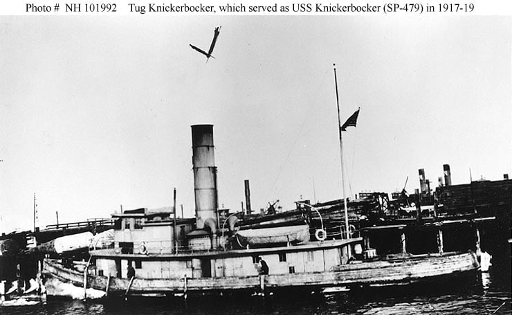 The “Knickerbocker” rebuilt 1904 (Naval Historical Center)